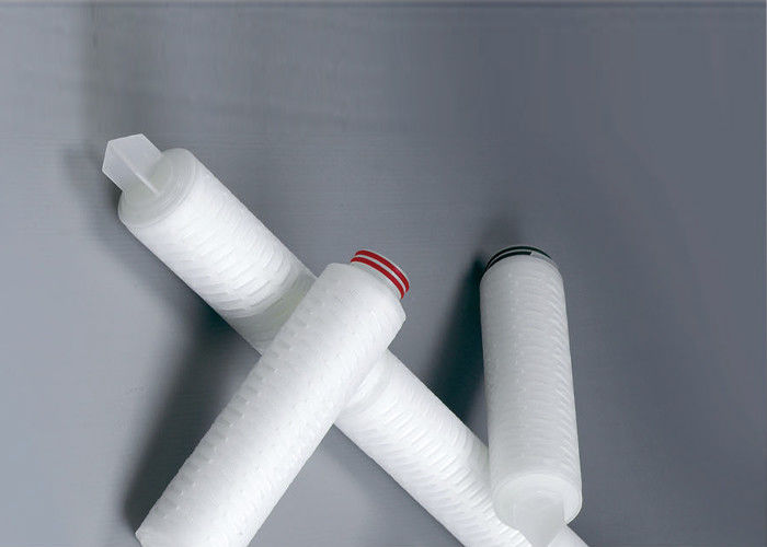 Cartucce di filtro pieghettate membrana dall'acqua della sostituzione di PS per filtrazione 0.02μM a semiconduttore